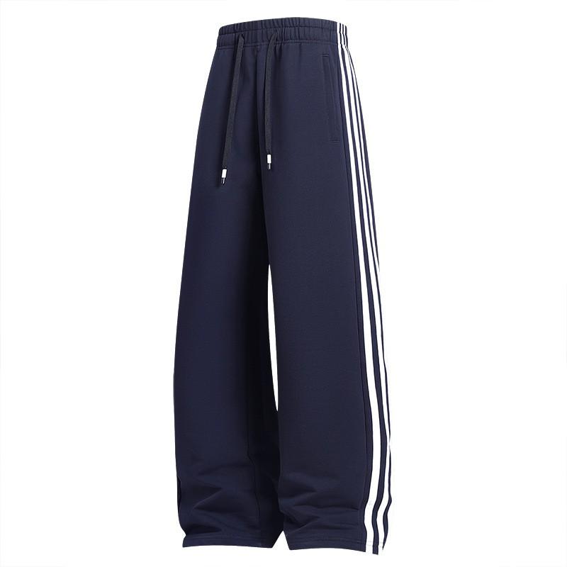 Heren Dames Katoenmix Casual Joggingbroek Rechte Pasvorm Los Comfortabel Sportieve Broek Herfst