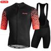 Summer Cycling Jersey Set Men Cycling Clothing Bicycle Uniform Breathable Mountain Bike Clothes Mallot Ciclismo Hombre Verano
