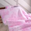 50x160cm Tie Dye Faux Rabbit Plush Fur Fabric for Toys Clothes Hats Scarf Dolls Diy Sewing Gradient Smooth Soft Rainbow Cloth