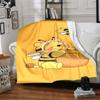 1pc Bee Honey blanket Lightweight Flannel Throw for Sofa Bed Travel Camping Livingroom Office Couch Chair