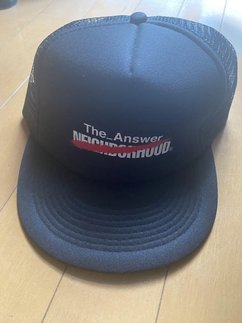 

[USED] NEIGHBORHOOD Trucker Cap, Black Mesh, Neighborhood
