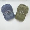 Baseball Cap Cotton Embroidered Letters With Sunshade For Casual Outdoor Wear