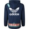 adidas Originals Rev Wb Pruhovaný Logo Ležérní S Kapucí Vetrovka Oboustranná Bunda Pánské bundy Černá DX4218