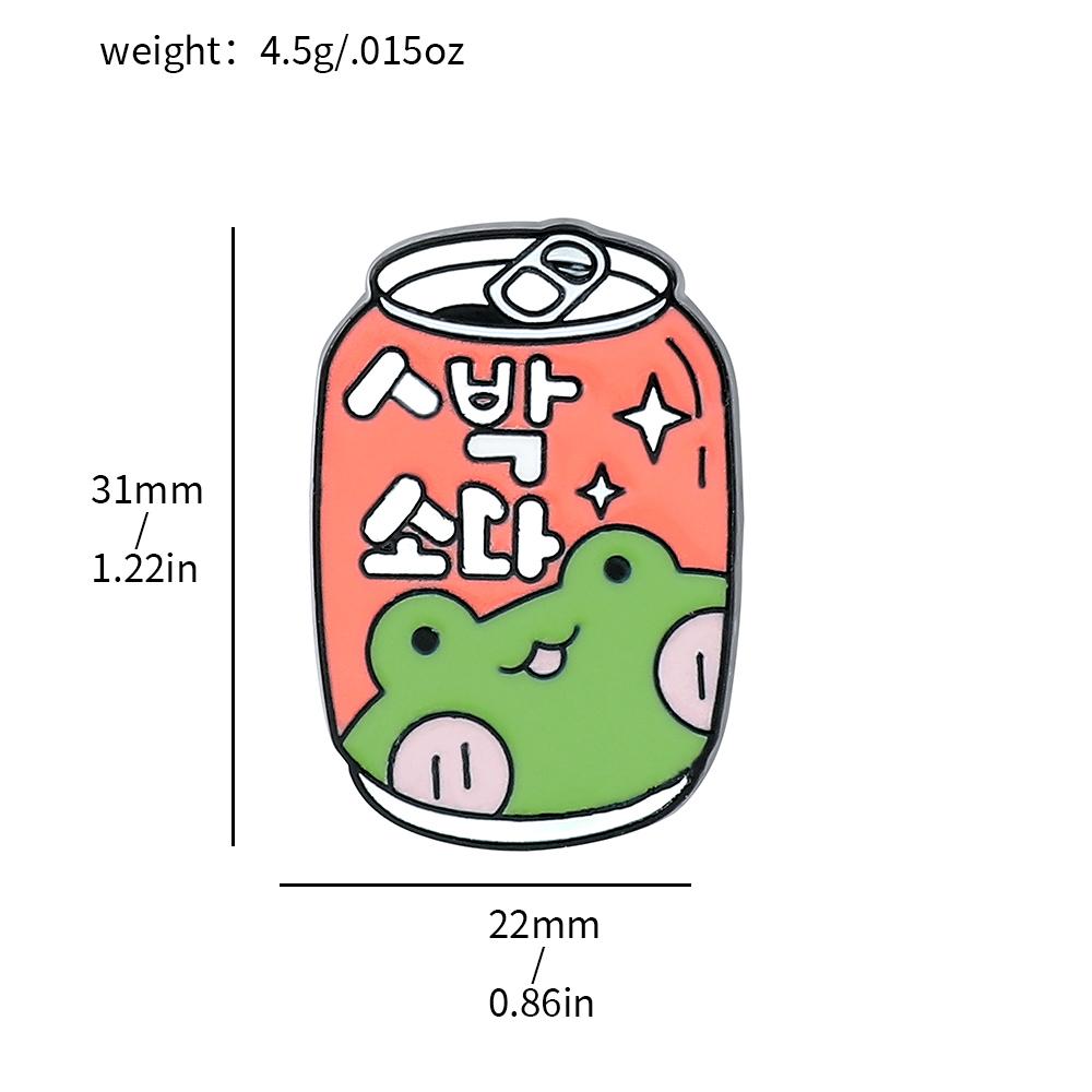 Funny Frog Brooch Charms for Accessories Men Lapel Pins Women Badge Boy Girl Bag Decorations Buckle Accessories Gifts
