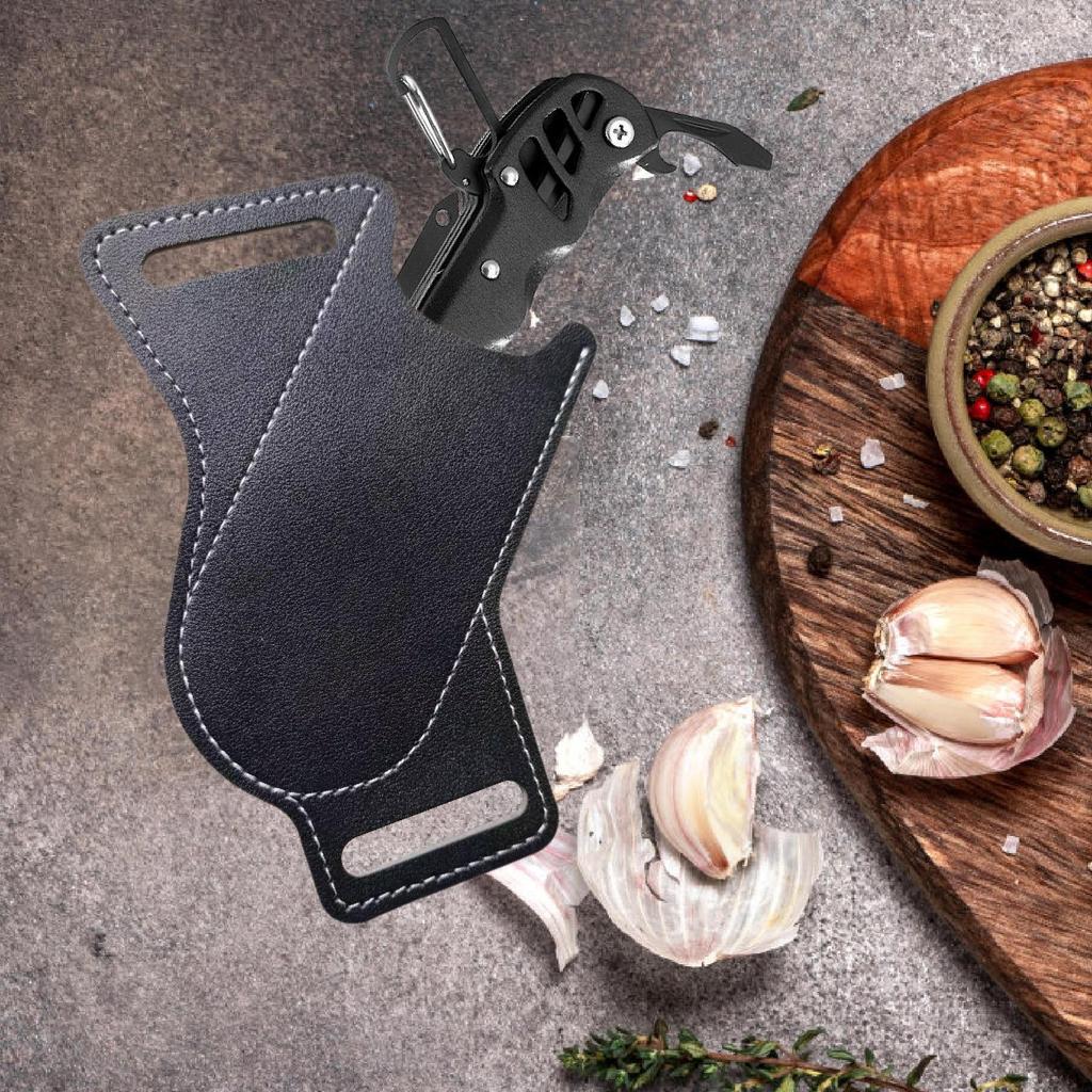 Foldable PU Leather Waist Pouch Case