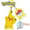 Pocket Monsters Umbrella Charm Pikachu Goods Badge Key Holder Belongings Name Bag Mark One Point Accessory Zipper Strap Pokemon Scarlet Violet