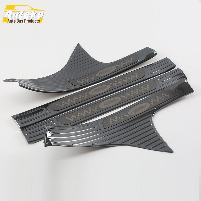 Fits 18 Models: 10th-Gen Accord Door Sill & Bumper Trunk Welcome Pedal Trim