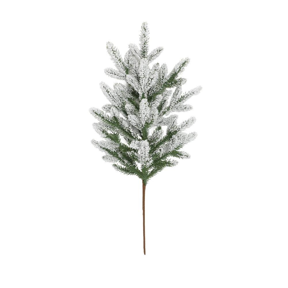 DIY Wreath Simulation Ceder Branches Plastic Christmas Pine Stem  Home Decoration
