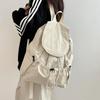 Korean Style Travel Backpack Nylon Student Schoolbag Fashion Drawstring Backpack Outdoor