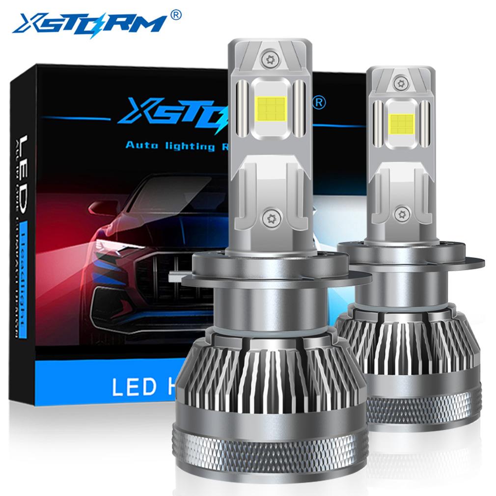 XSTORM H7 LED Headlight 30000LM 100W Car Light Bulbs LED H4 Headlight Canbus H1 H11 9005 9006 Car Turbo Light 6500K 12V 24V