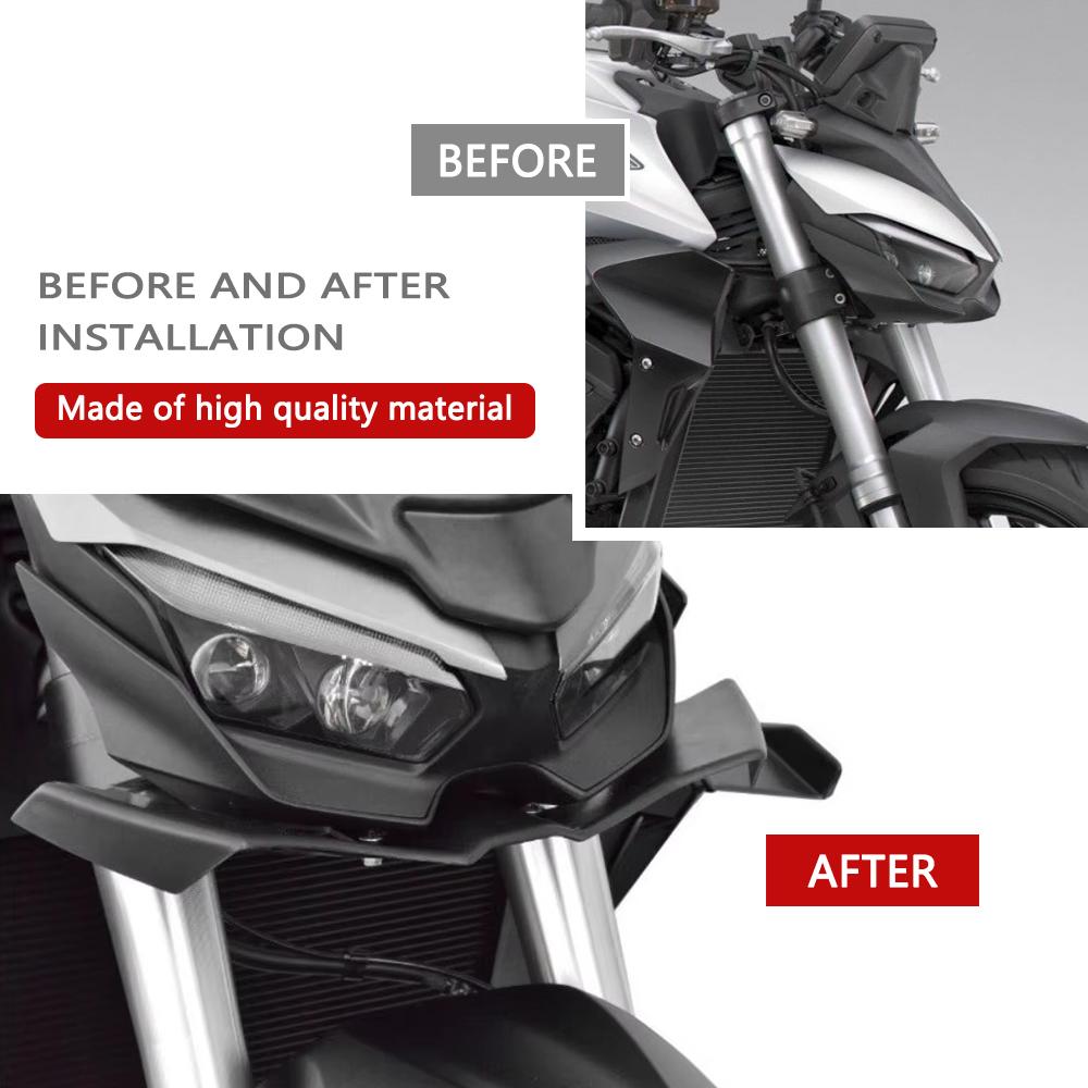 For CB 1000 Hornet SP 2025 2024 Wind Wing Aerodynamics Fairing Winglet GP WING Motorcycle Front Spoiler Lower Spoiler Front Lip