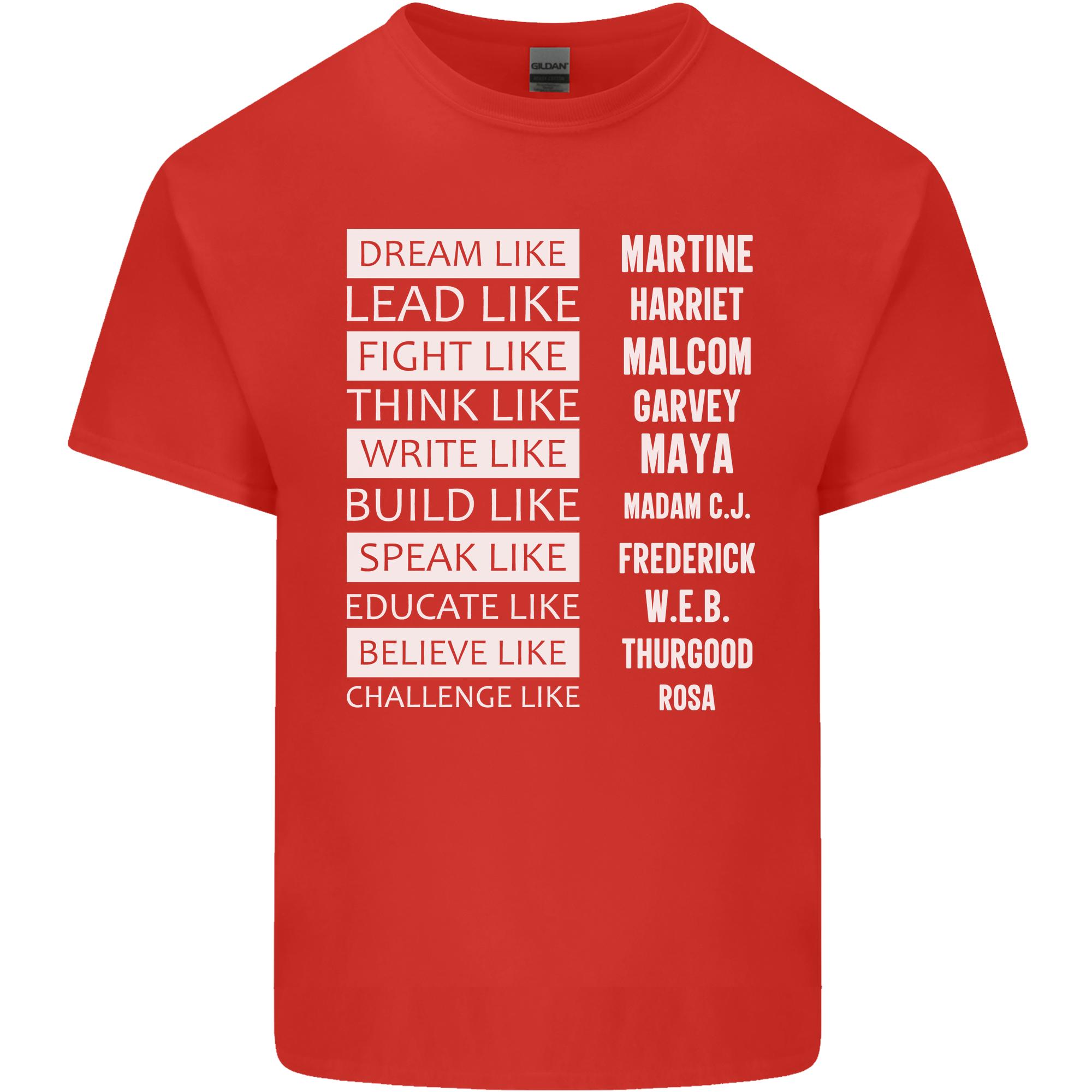 Dream Like Black Lives Matter History Month Unisexs Light Cotton TShirt S