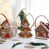 Portable Christmas Cookie Bag House Felts Craft Table Ornament Easy DIY Project For Family