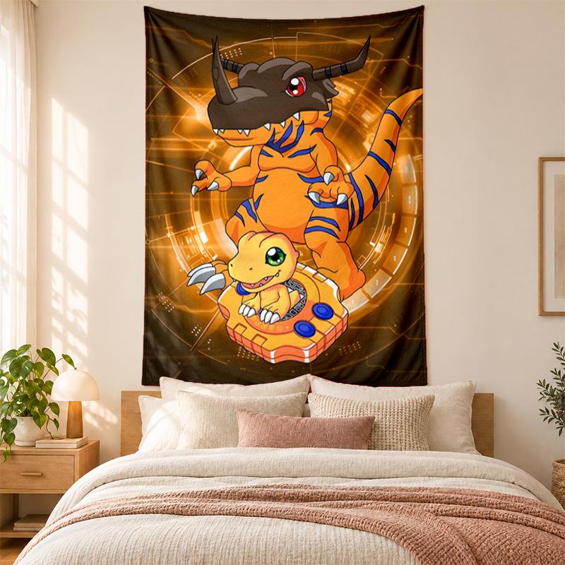 Digimon Tapestry highquality for decorating living room bedroom dorm walls ideal as bedroom wallart orholiday gift