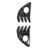 Ac29-Front Bumper Fog Light Frame Fog Lamp Shade Fog Light Frame Cover For Toyota Black