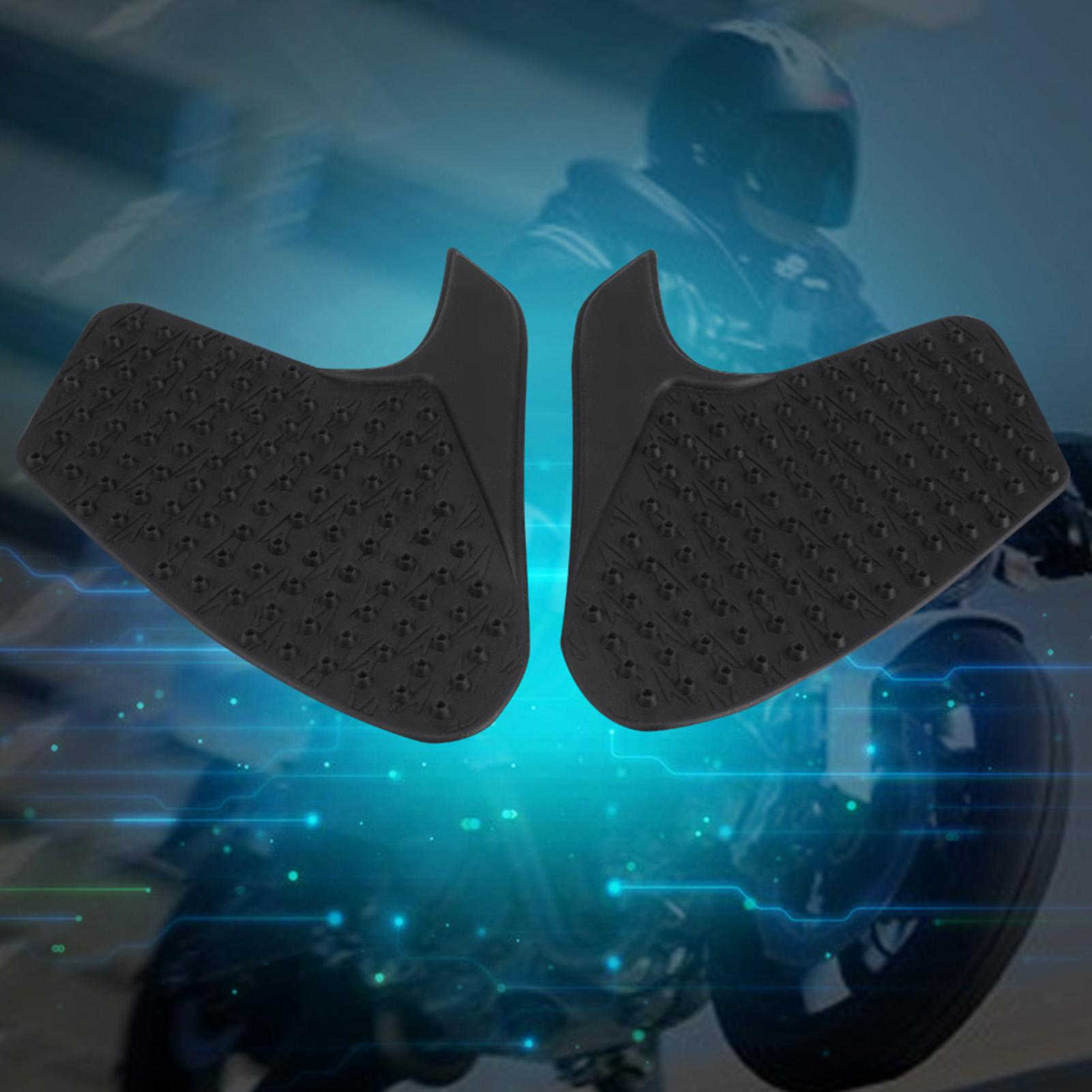 

Pair of Anti Slip Gas Tank Traction Pad Knee Grip Sticker for Ducati Monster 696 795 796 1100