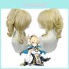 Stunning Pale Gold Genshin Impact Jean Wig For Cosplay And Halloween Parties