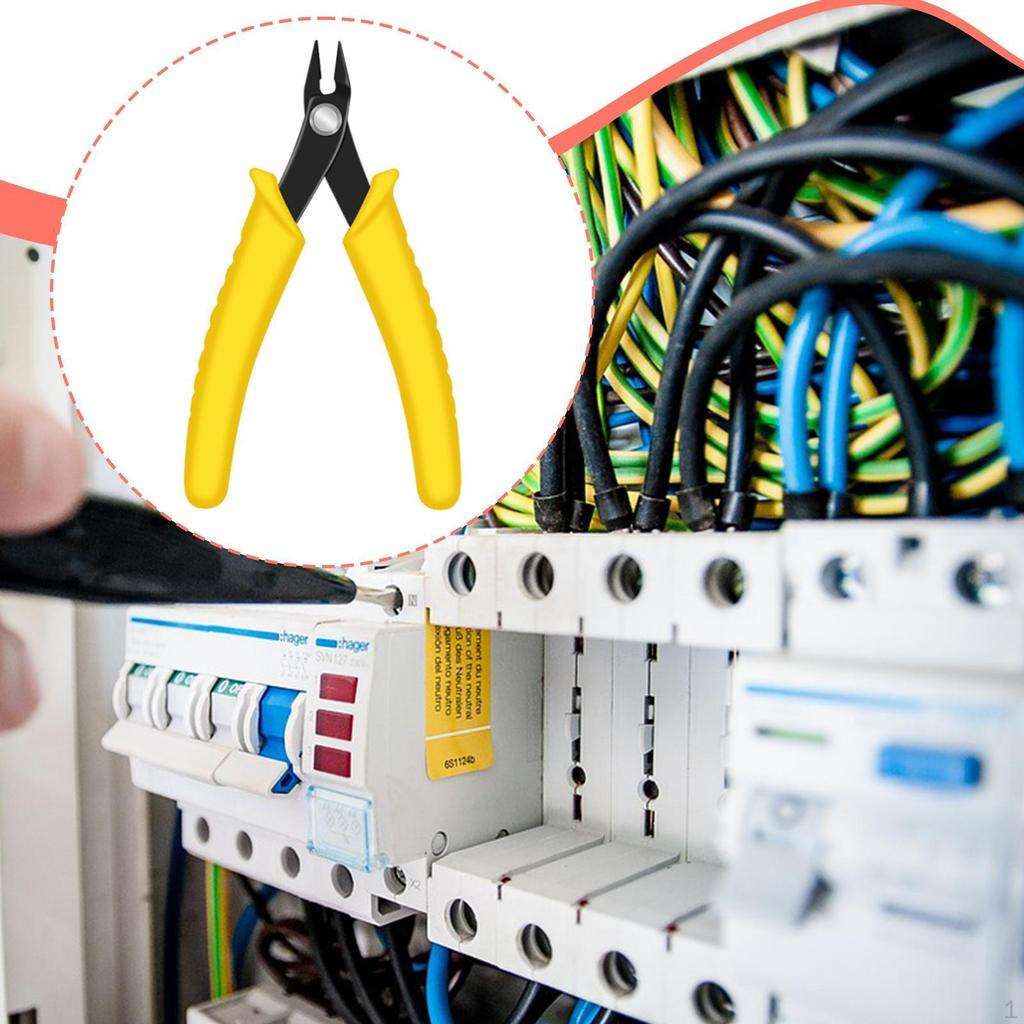 Electrical Wire Cable Cutting Tool Ergonomic Comfort Grip Repair Hand for Electrician