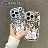 Phone Case: 2D Flat Design Suitable for iPhone 18 17 16 15 14 13 Pro Protective Case, Couple Style, Love Heart Rabbit, Christmas and Halloween Gift ..