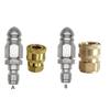 Stainless Steel Rotating Sewer Jetter Nozzle for High Pressure Drain Cleaning with Quick Connect Adapter to 5000PSI