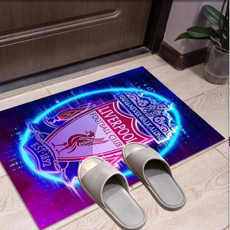Liverpool F.C Pattern Rug, Indoor/Outdoor Mat, for Picnic, Gameroom, Bedroom, Office, Living Room, Home Decor Carpet, Birthday Gift