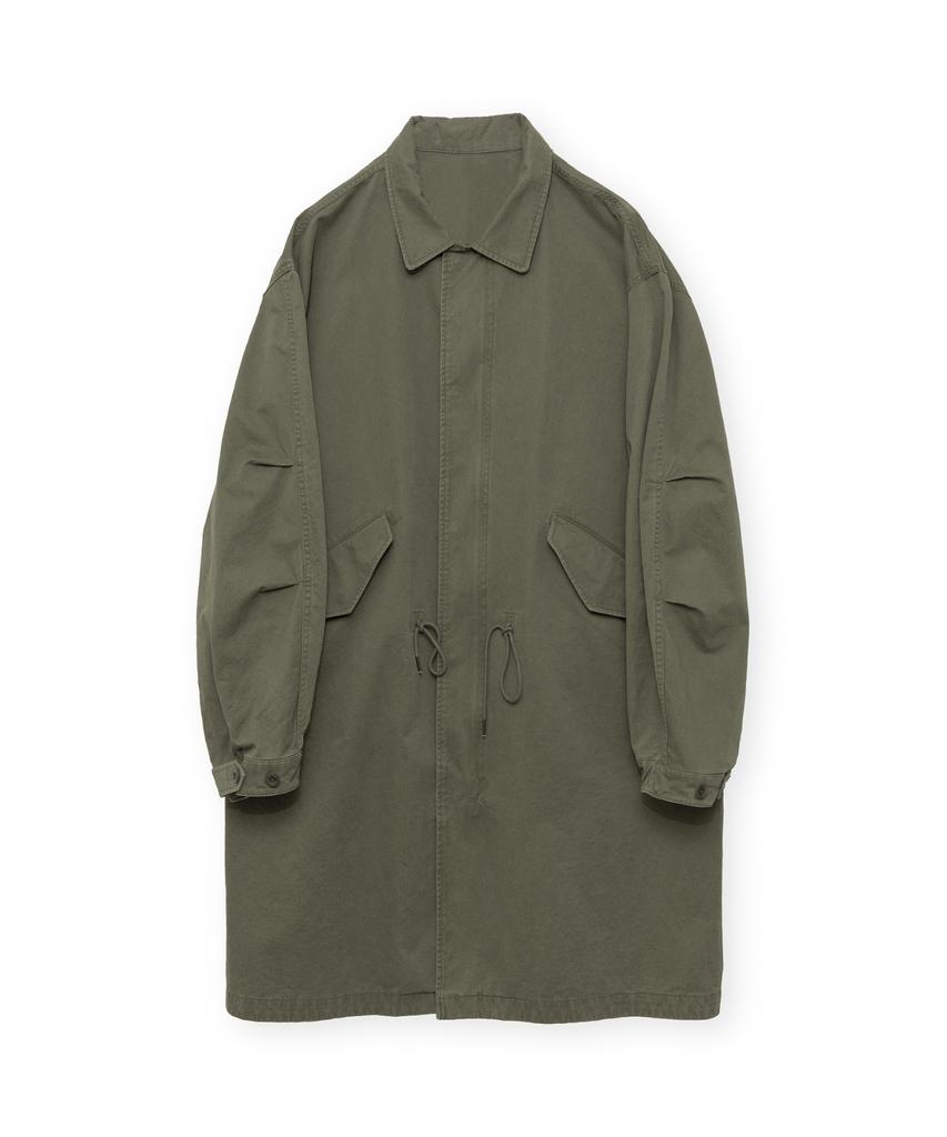 Brownyard Washed Field Coat, Olive Grey