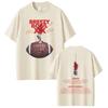 Vintage Washed Chris Brown Breezy Bowl XX Tour 2025 R&B Pop Graphic T-shirt Men Women Printed Tee Summer Casual Fashion Clothing Tops Streetwear