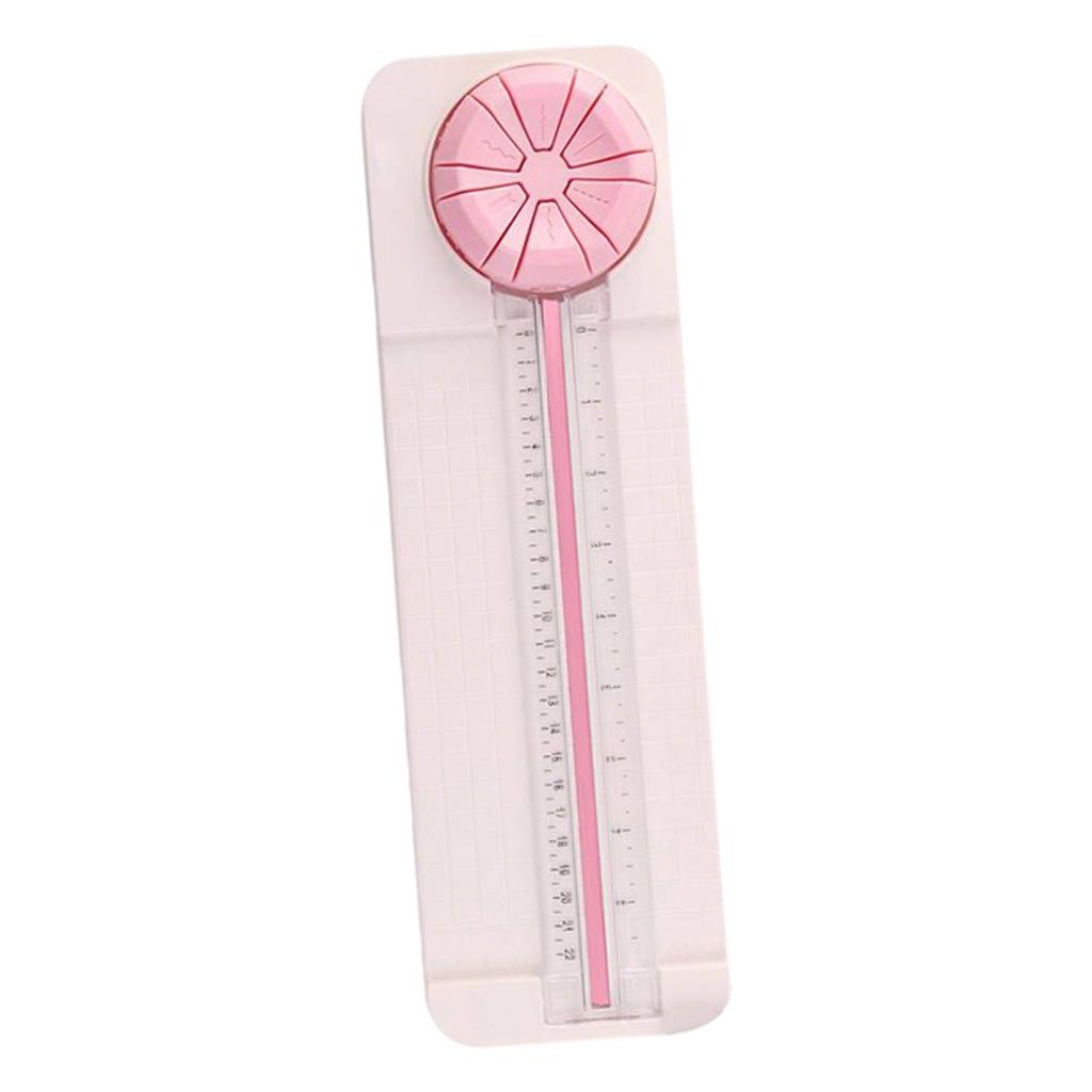 Craft Paper Cutter Lightweight Small Trimmer for Scrapbook Journal DIY Green