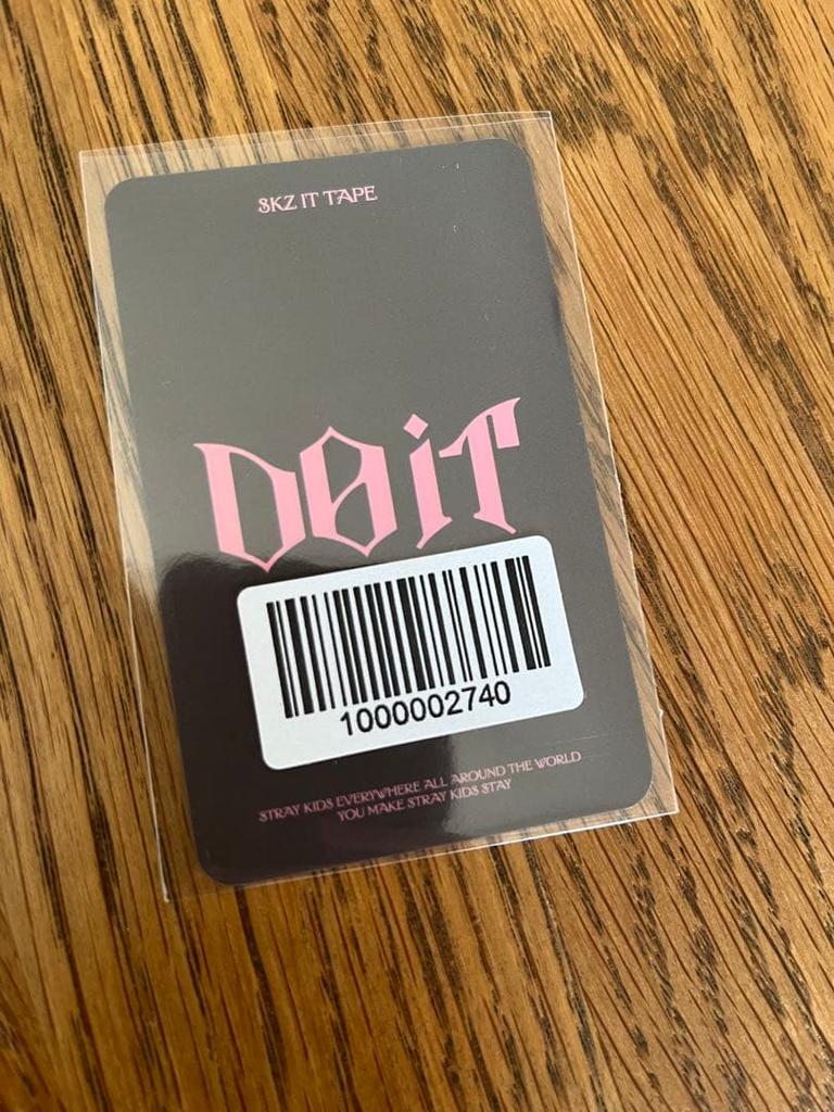 [USED] Stray Kids Felix Fan Shop Bonus Trading Card