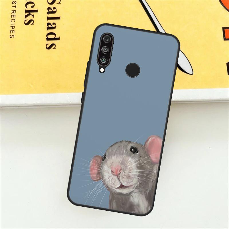 Mouse Rat For Huawei Nova 12i 7i 8i 11i Y73 Y72 Y61 Y91 Y90 Y70 Y60 9 10 SE 11 Pro P30 P40 Lite Case