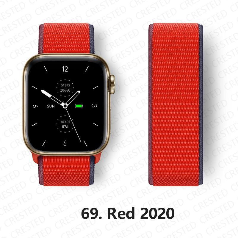 Pasek Nylonowy z Pętelką Do Pasków Apple Watch 44mm 40mm 49mm 41mm 45mm 46mm paski Bransoleta iWatch Seria 7 6 5 se 8 9 ultra 2 3 10 11