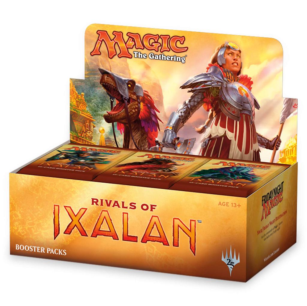 Rivalene til Ixalan Booster Display Box Magic Gathering.