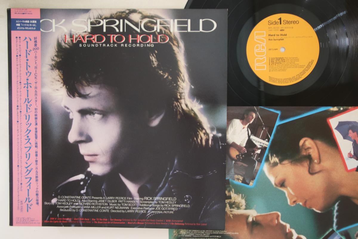 

LP Record OST - Hard To Hold RPL8233 RCA 1984 Japan Obi Rock Used