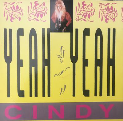 12inch Record CINDY - Yeah Yeah ARD1048 Asia Records 1989 Italy Dance & Electronica Used