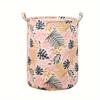 Foldable Fabric Laundry Basket Clothes Hamper Storage Bin for Home Toy Organizer