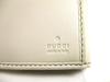 Authentic GUCCI Beige GG Canvas White Leather Heart Motif Flap Wallet #a710  Refurbished
