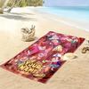 Custom Gravity Falls  Print Beach Towel, Large Soft Quick Dry Towel for Beach Camping Swimming
