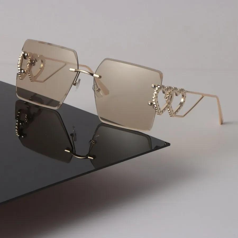 Retro Square Sunglasses Women Men Luxury Brand Designer Mirror Sun Glasses Female Male Gradient Colors
