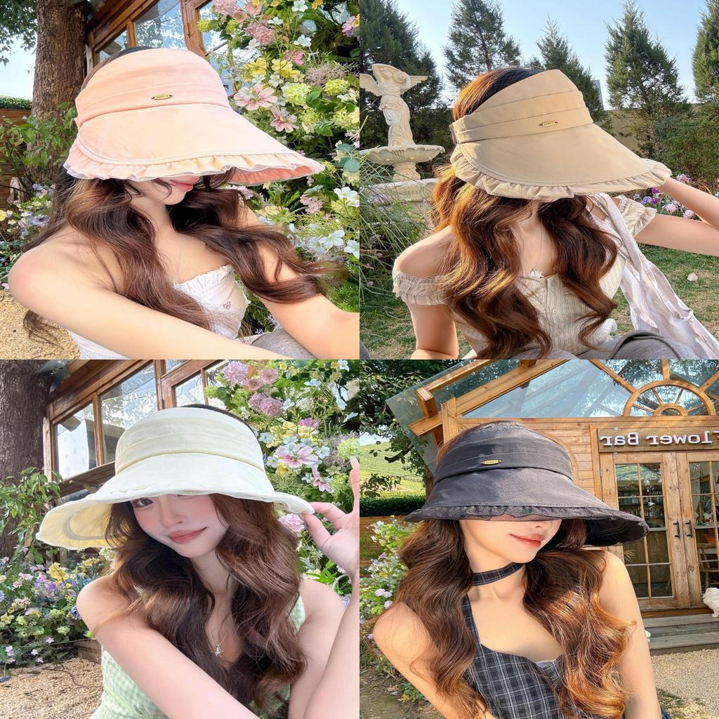Fashionable Double Layer Mesh Sun Hat With Wide Brim For Women Sunblocking Accessory