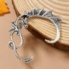 Retro Alloy Earrings Exaggerated Punk Style Three-Dimensional Flying Dragon Ear Hanging Men And Women Can Wear Earrings