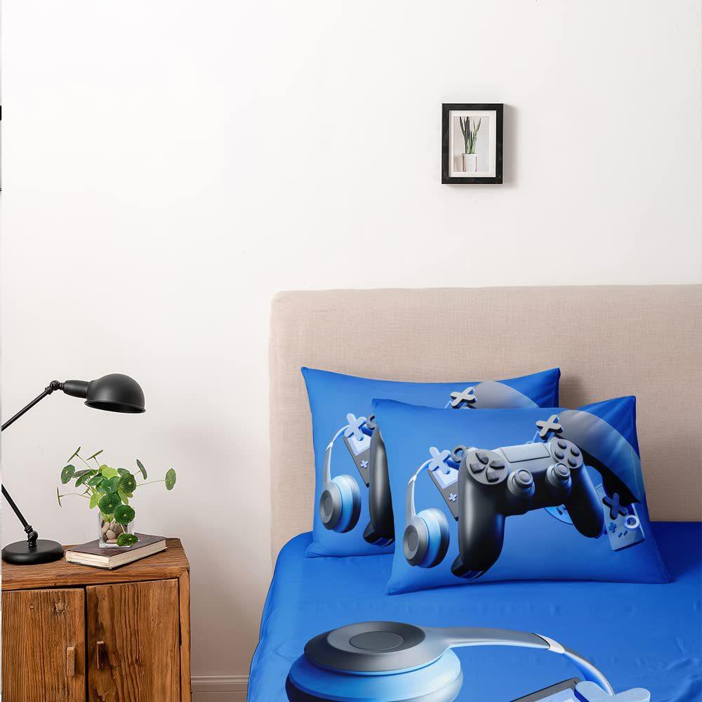Gamepad Duvet Set Gamepad Three-Piece Set Bedroom Bedding Decoration