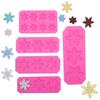 Christmas Snowflake Silicone Molds for Cake, Chocolate, DIY Baking & Decoration