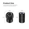 4Pcs Car Tires Wheel Valve Cap Cover Wheel Hub Center Sticker For Volvo XC90 V90 V60 XC60 V40 S80 S60 S90 C40 XC40 V70 XC70 C30