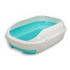 Double-Layer Mesh Cat Litter Box - Large Semi-Closed Mischief Maker