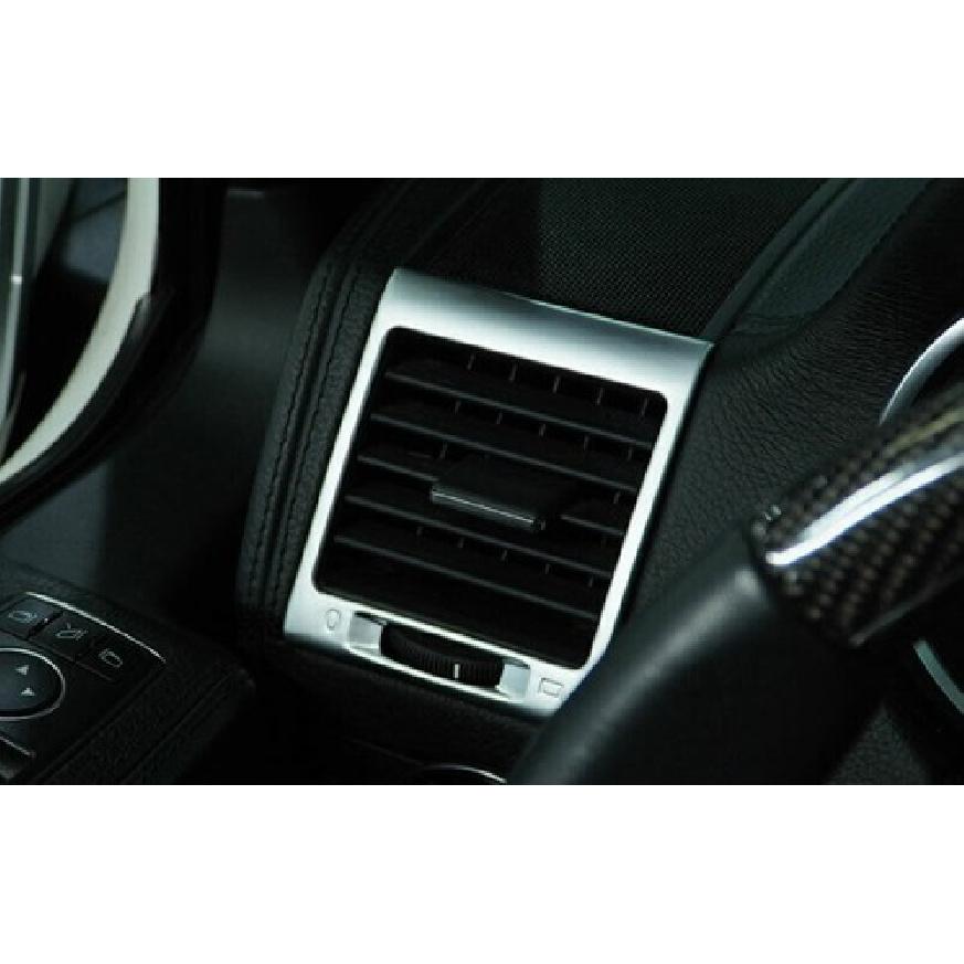 Matte Silver Air Outlet Vent Console L&R For Benz G-Class 2004-2018 Cover Trim