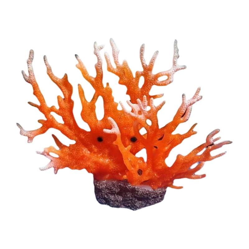 Water Plant Tree for Fish Tanks Aquarium Decorations Beautiful Appearance Artificial Plant Tree Multicolored Coral