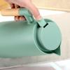 1L Insulated Bottle Wood Handle Household Coffee Pot Portable Nordic Vacuum Flask  Drinkware