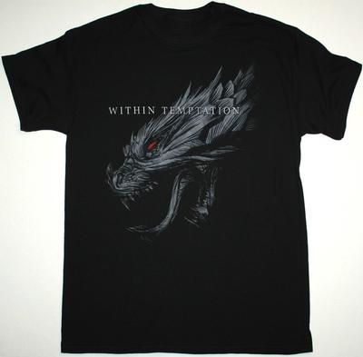 Within Temptation Hydra Head Cool Negru Tricou Symphonic Metal Band Nightwish