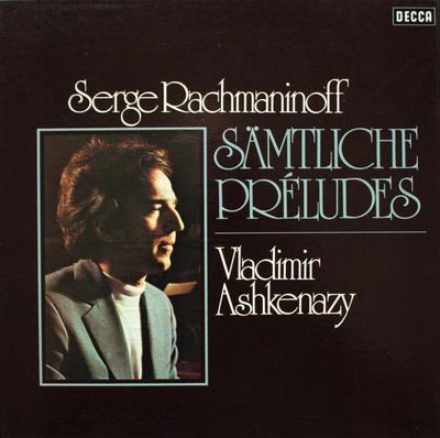 LP Record SERGEI VASILYEVICH RACHMANINOFF, VL - Sämtliche Préludes 635297DX Decca 1976 Germany Classical Used