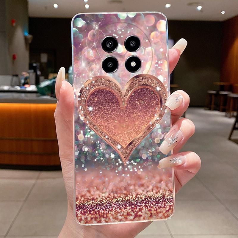 Cover For Realme 13 Pro+ 5G Casing Luxury Fashion Butterfly Flower Clear Soft TPU Silicon Phone Case For Realme 13 Pro Plus Case